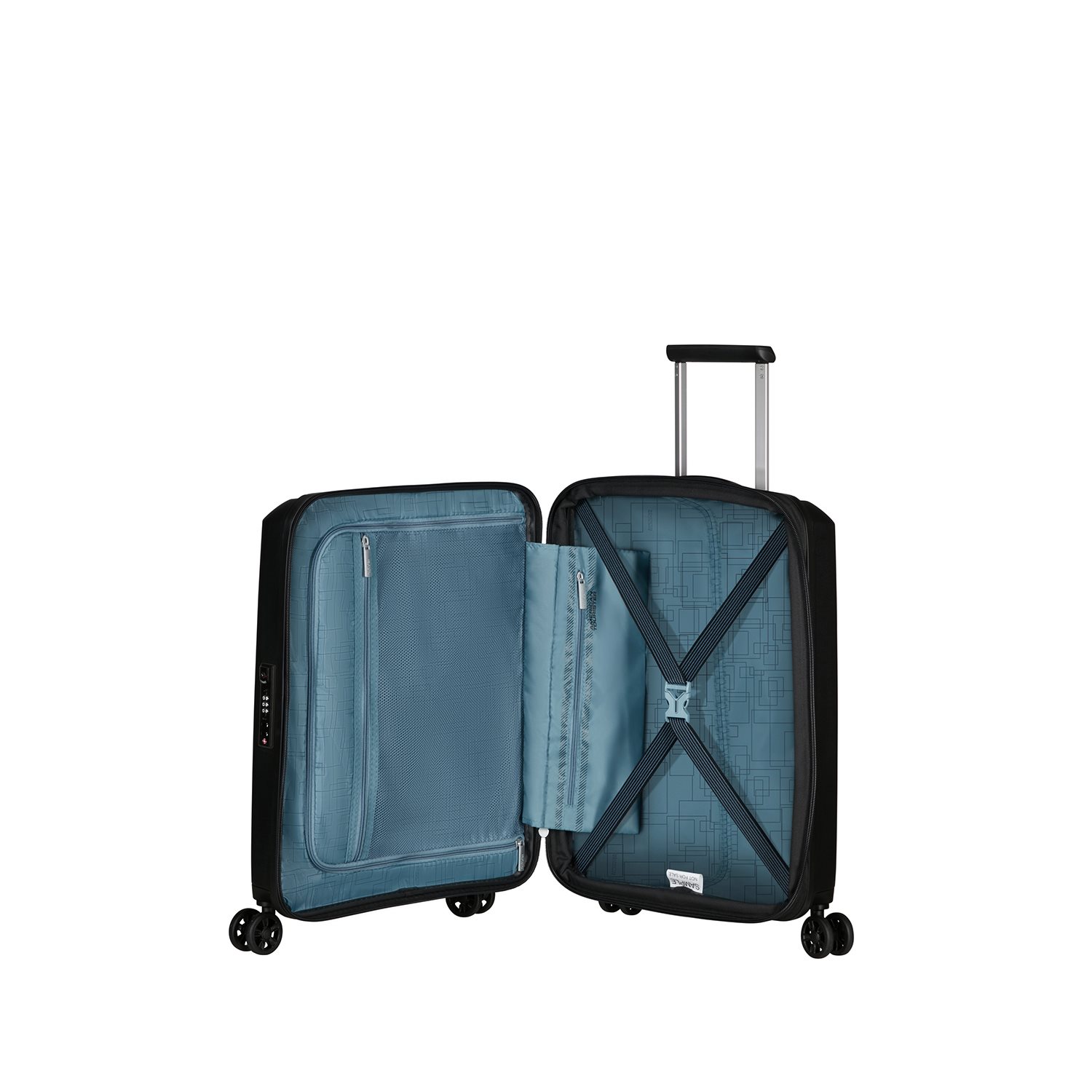 American Tourister Aerostep Spinner 55 Exp black