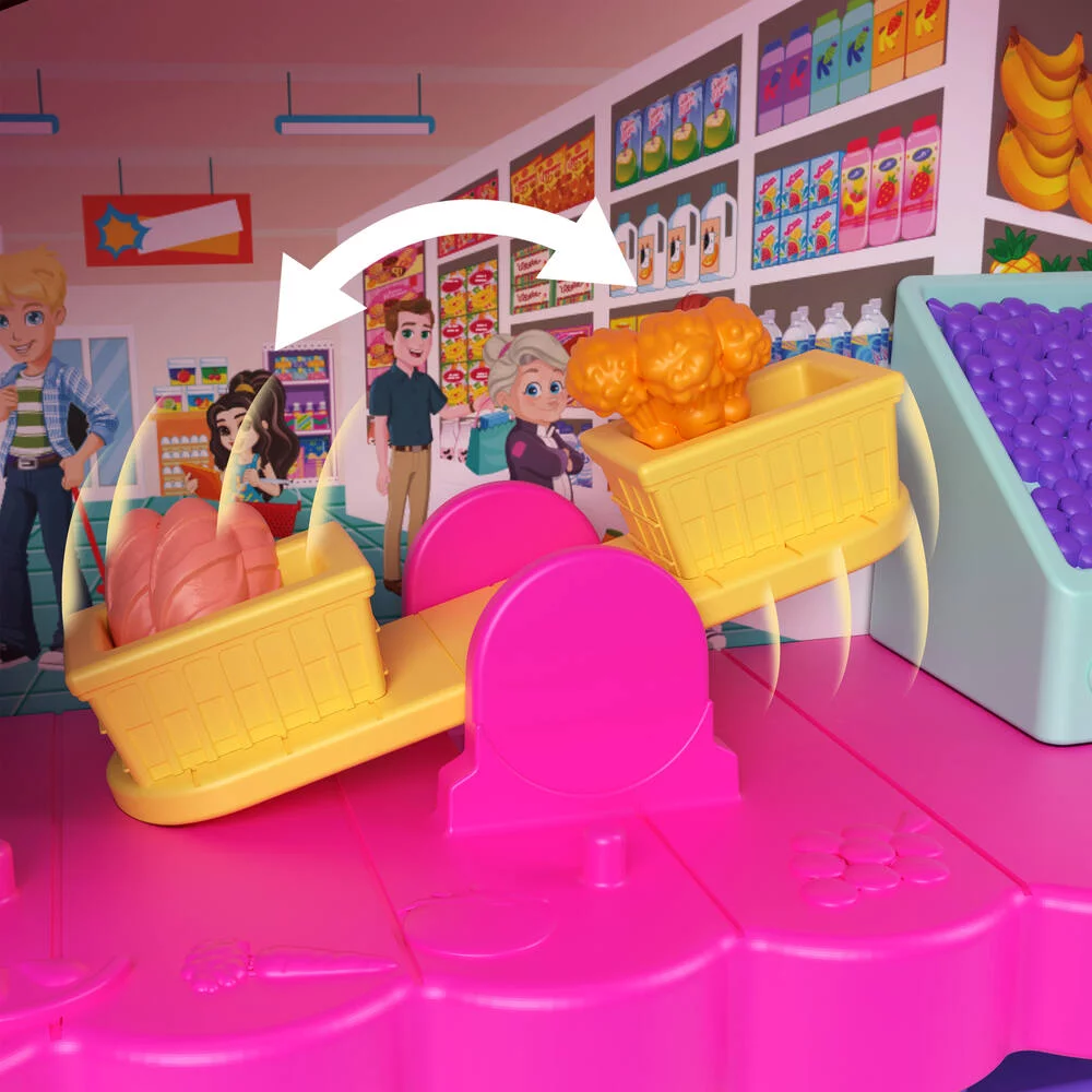 POLLY POCKET - COFFRET LE MARCHE DE POLLYVILLE