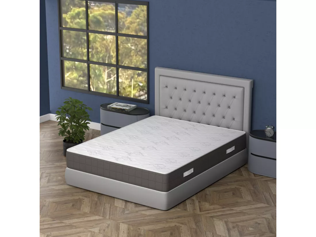 Matelas à ressorts ensachés 90x190x22