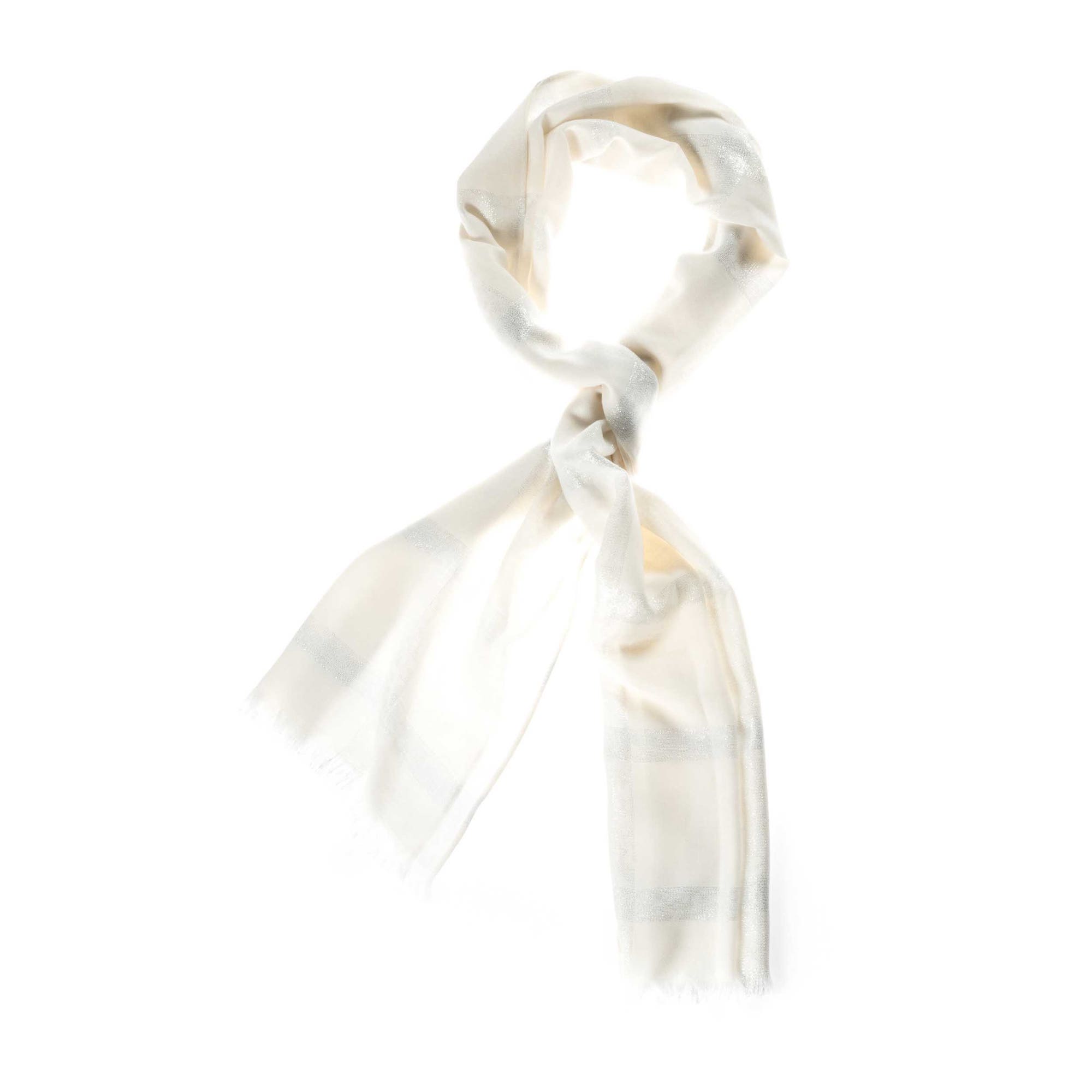 Foulard ecru