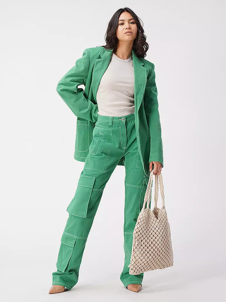 MSGM Blazer grün