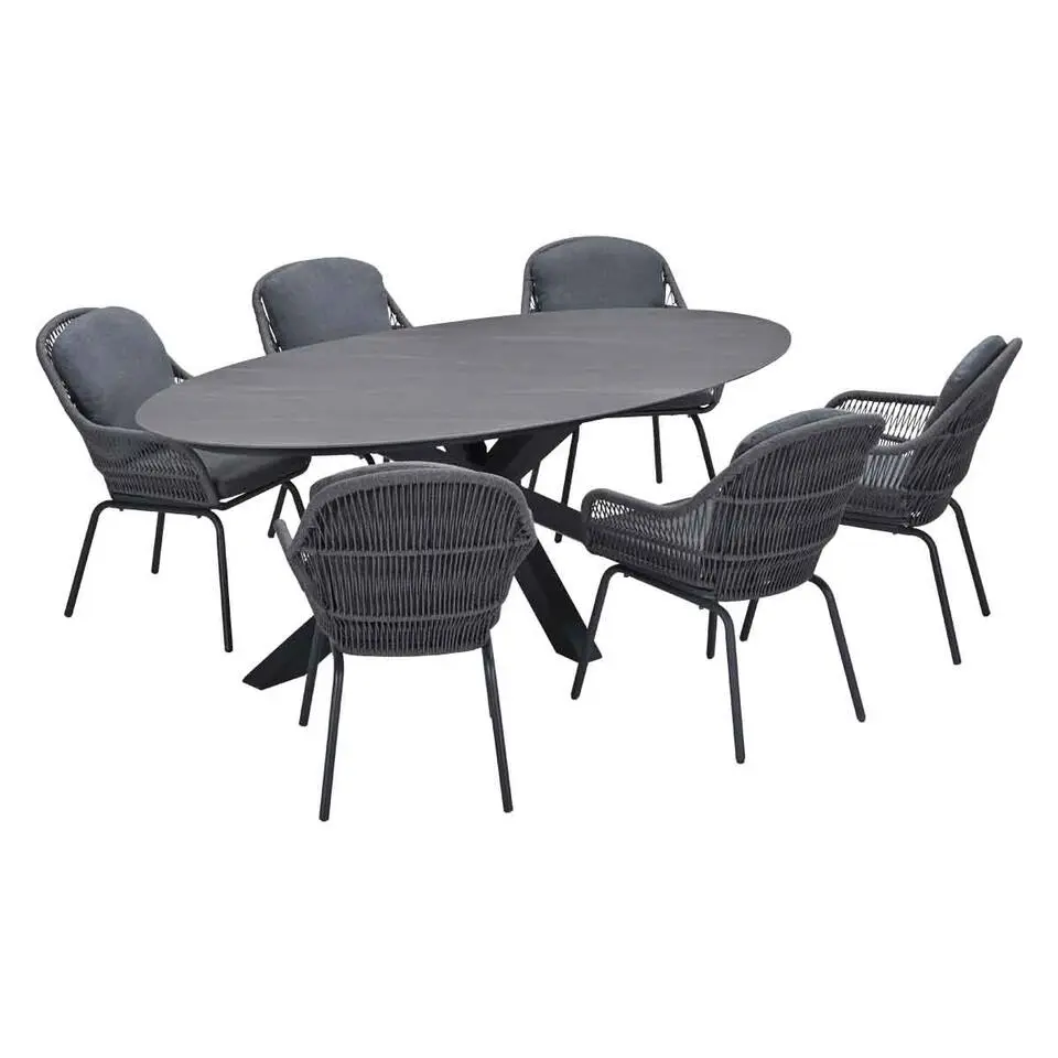 Garden Impressions Yima - Scot tuinset 7-delig Napoli grey