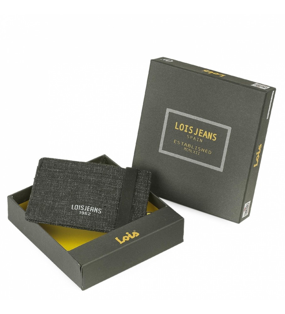 Porta-cartões Lois com proteção RFID LOIS 203698 preto