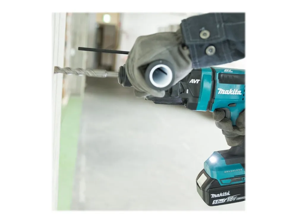 Makita DHR182Z - Roterende hammer - ledningfri - 3 tilstande - SDS-plus 18 mm - 1.7 Joule - intet batteri - 18 V