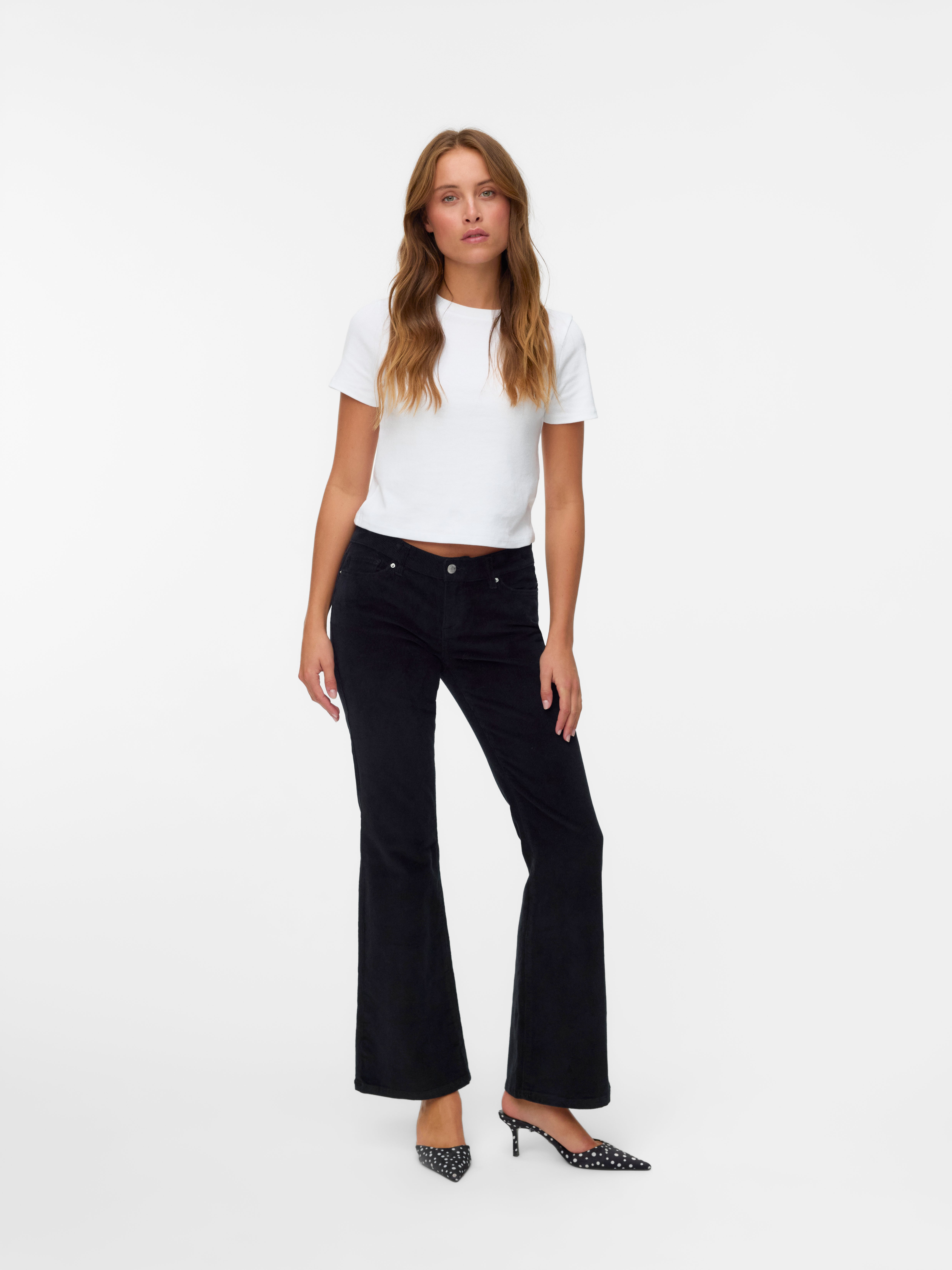 VMSIGI Low rise Corduroy Broek