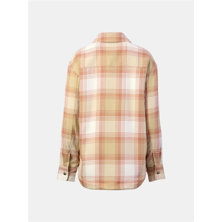 Marmot Wm'S Ridgefield Sherpa Flannel Jacket Cream/White
