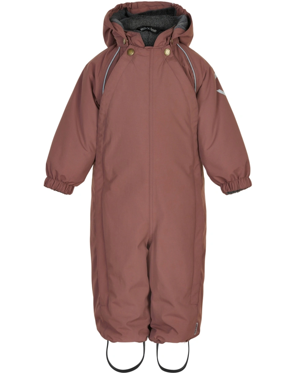 Schneeanzug BABY SOLID in mink