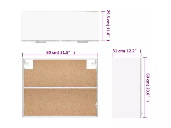 Armoire suspendue 