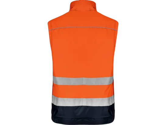 Blouson de travail Würth MODYF 2 en 1 haute-visibilité orange/marine