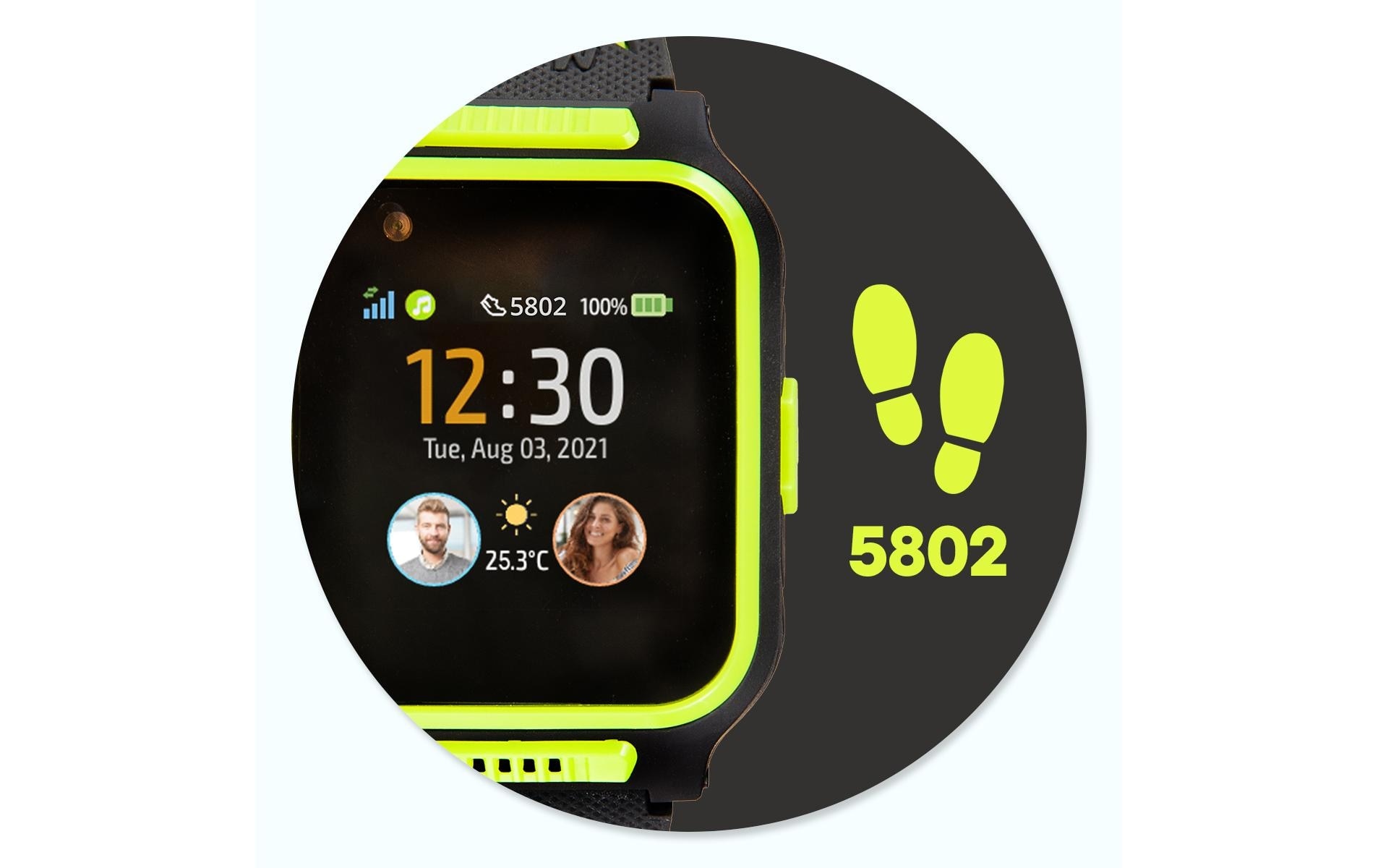 Smartwatch »MyKi Smartwatch GPS Kinder Uhr MyKi«(/ 1,4 ″)
