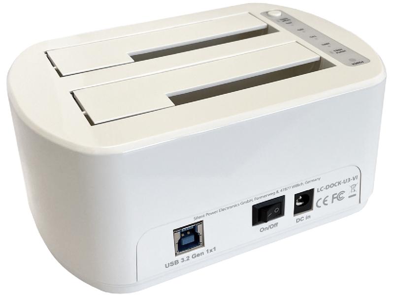 LC-Power Dockingsstation LC-DOCK-U3-VI Docking Station
