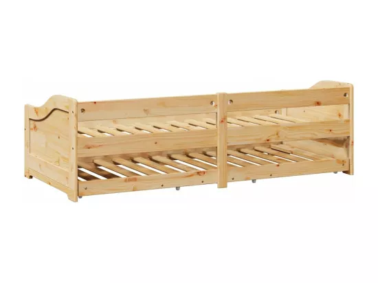 Lit de jour avec gigogne sans matelas IRUN 90x200 cm