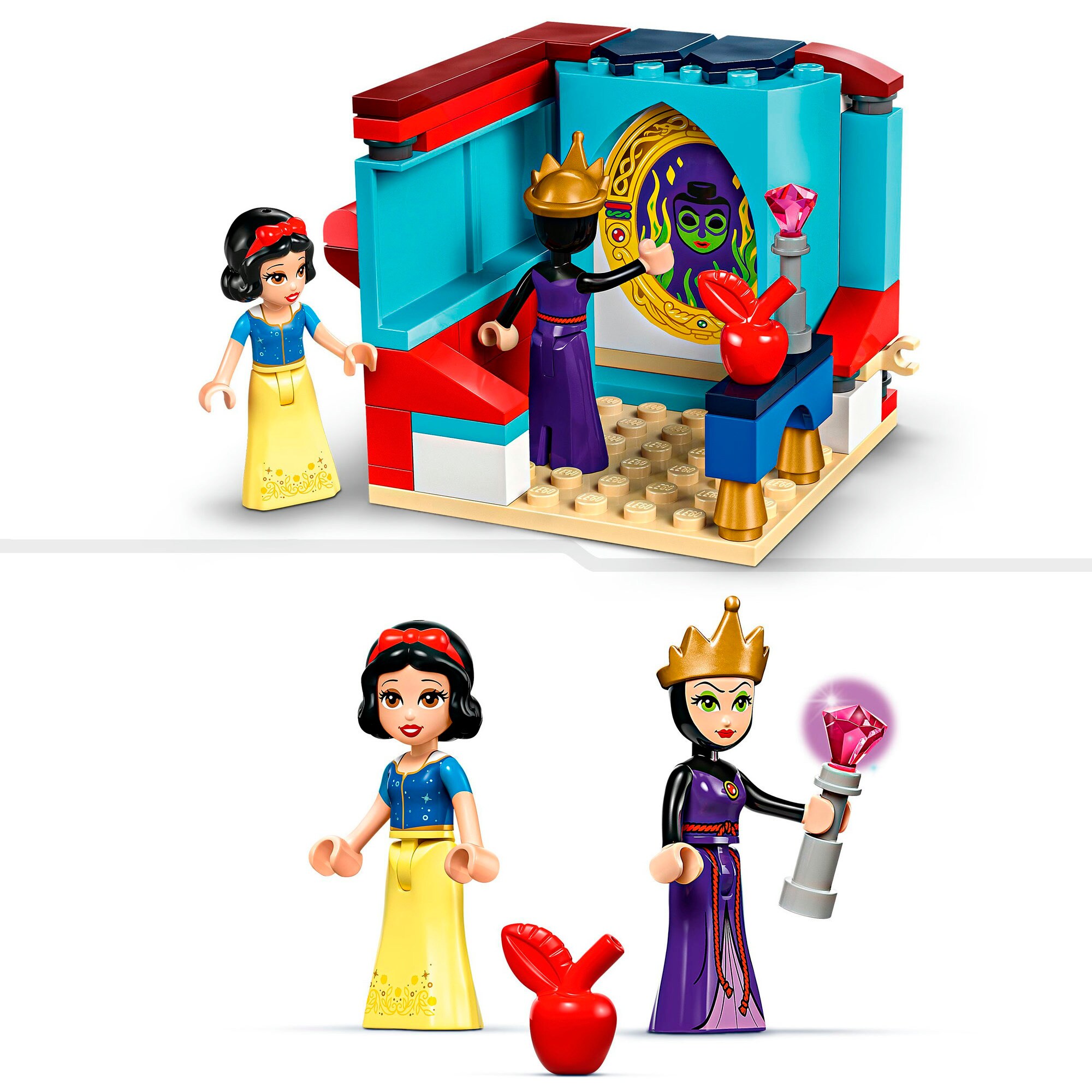LEGO Konstruktionsspielzeug Disney Princess Schneewittchens Schmuckkassette
