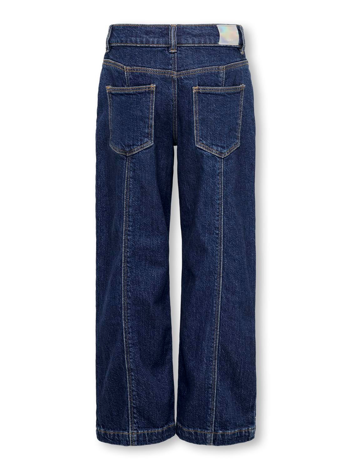 KOGGINA Gerade geschnitten Jeans Dark Blue Denim