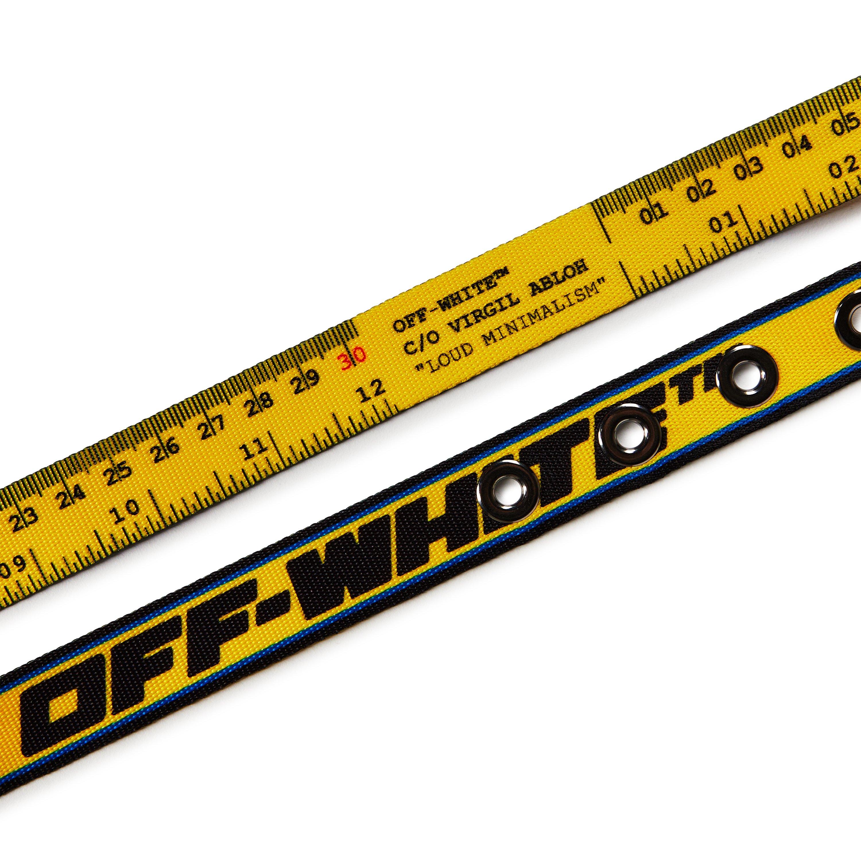 Off White Reverisble Industrial Belt
