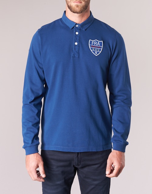 Serge Blanco - POLO France - Bleu