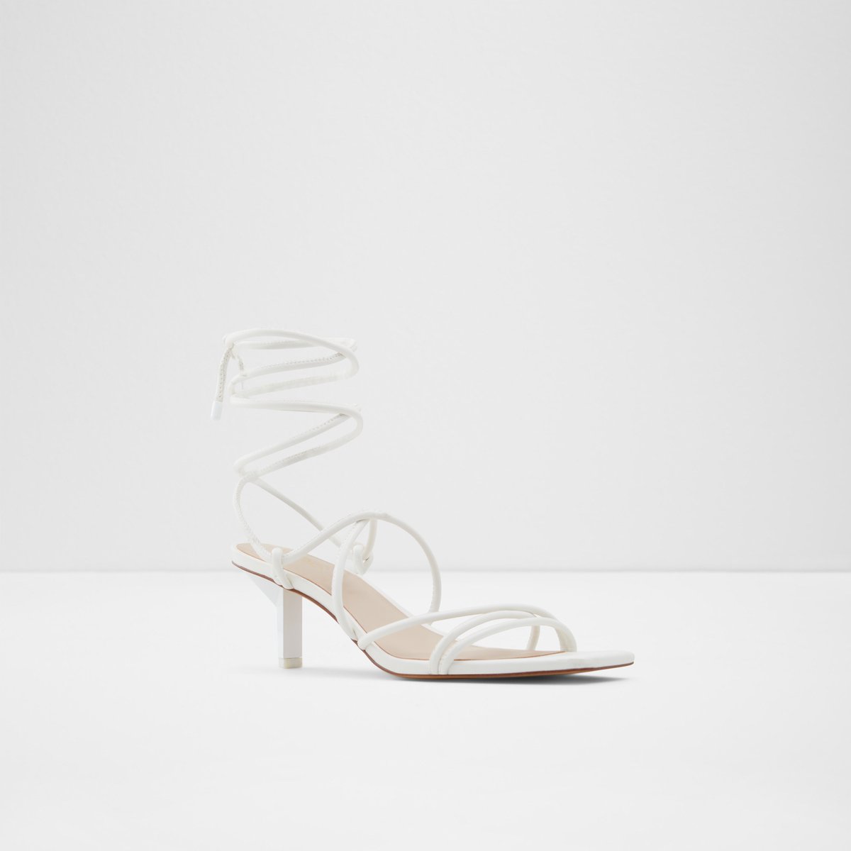 Pythodina White Women Kitten heels