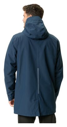 Parka Doublée Vélo Homme Vaude Cyclist II Bleu
