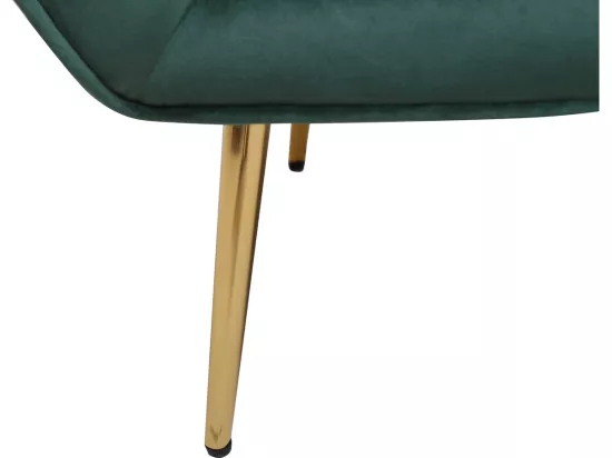 Fauteuil en velours 