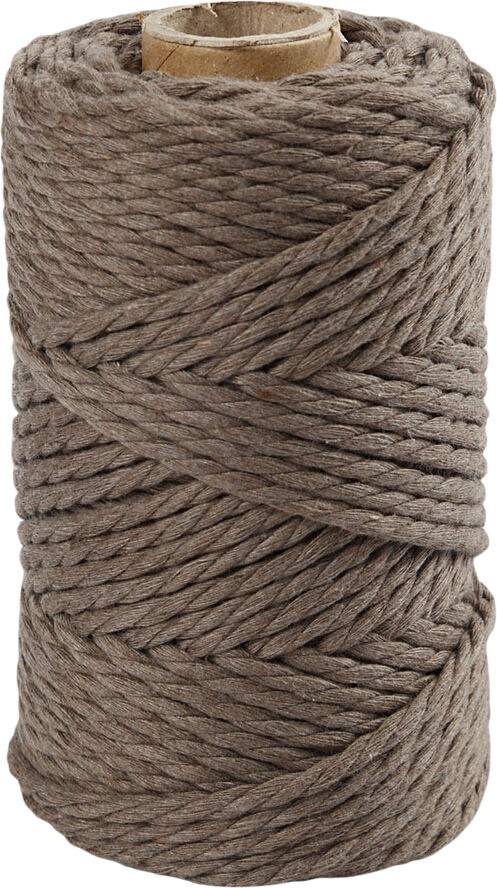 Creativ Company Macramé reb, L: 55 m, diam. 4 mm.