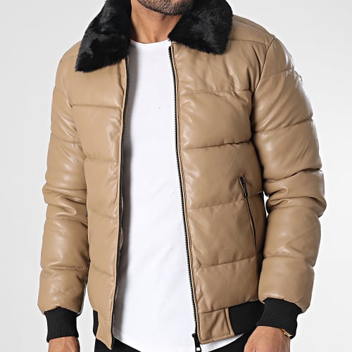 Doudoune Col Fourrure 5151 Camel