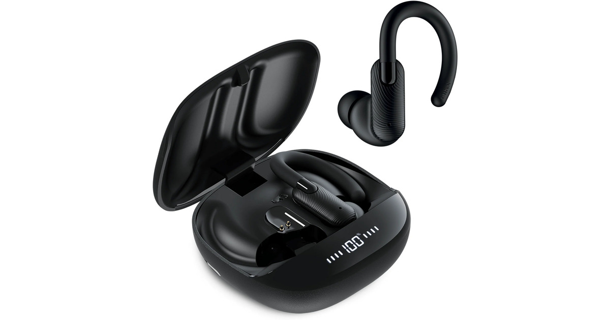 MIXXStreamBuds Sports Charge 2: Wireless Earbuds in-ear oortjes  (Zwart)