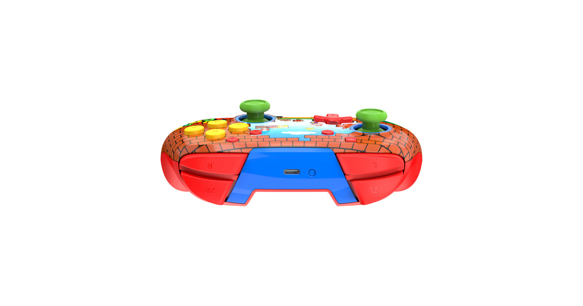 Turtle BeachRematch draadloze gamingcontroller – Mario Bricks  (Rood/groen, Nintendo Switch, Nintendo Switch Lite, Nintendo Switch - OLED-model, Nintendo Switch 2)