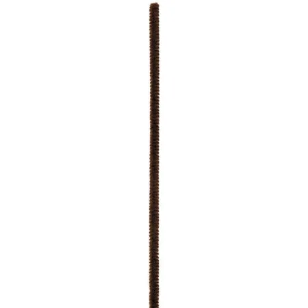 Meyco Chenilledraht, braun, 8mm, 50cm, 10 Stück