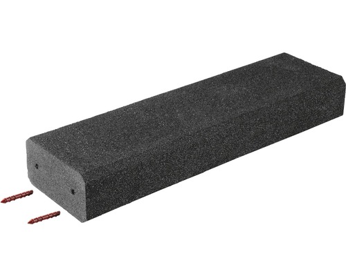 Valbeveiliging zandbakrand terrasoft 10 stuks 100x30x15 cm antraciet