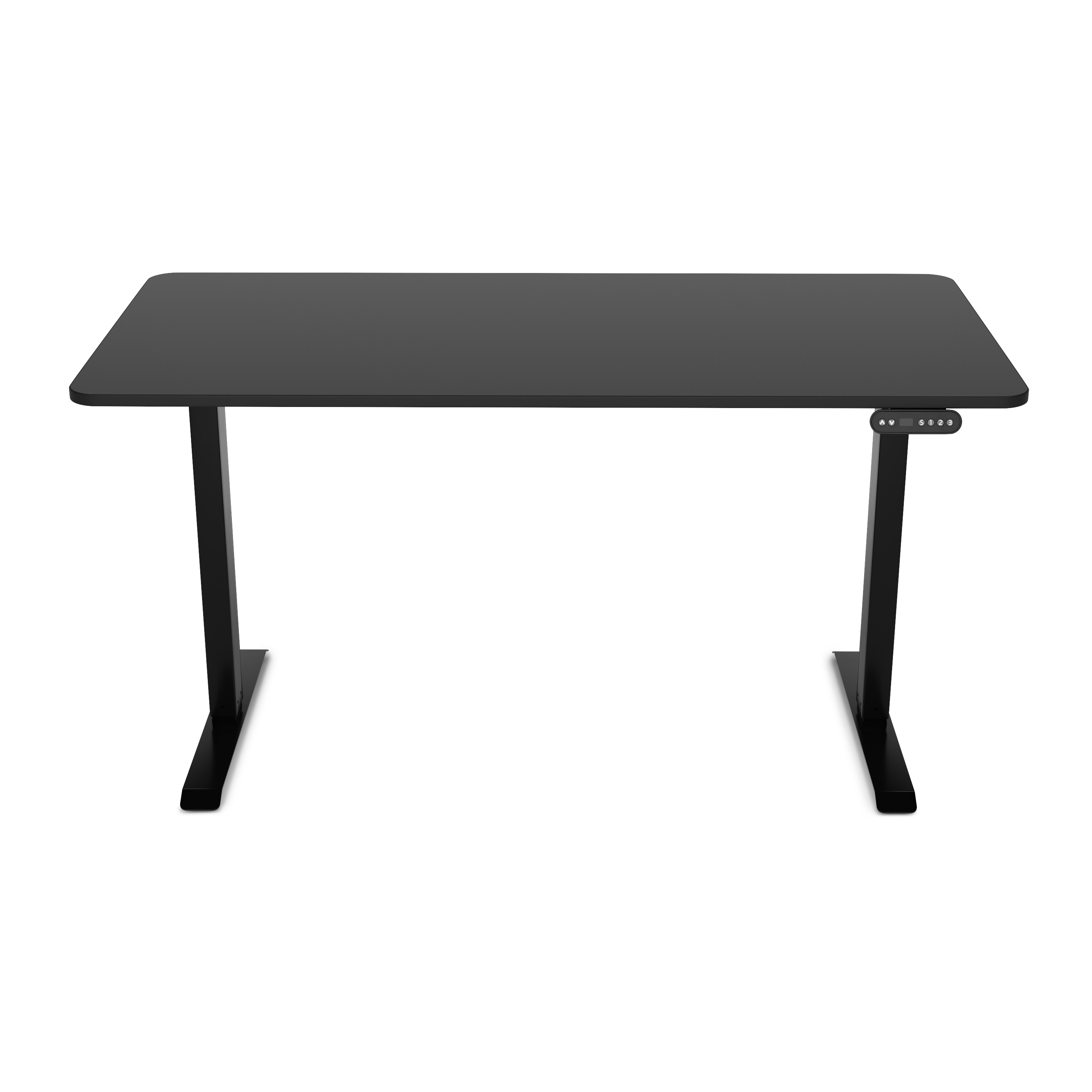 Stehpult elektrisch BASIC schwarz 140 x 70 cm