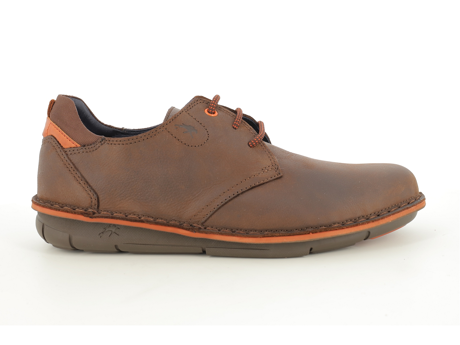 Fluchos-F0700 Cuir gras Marron Foncé