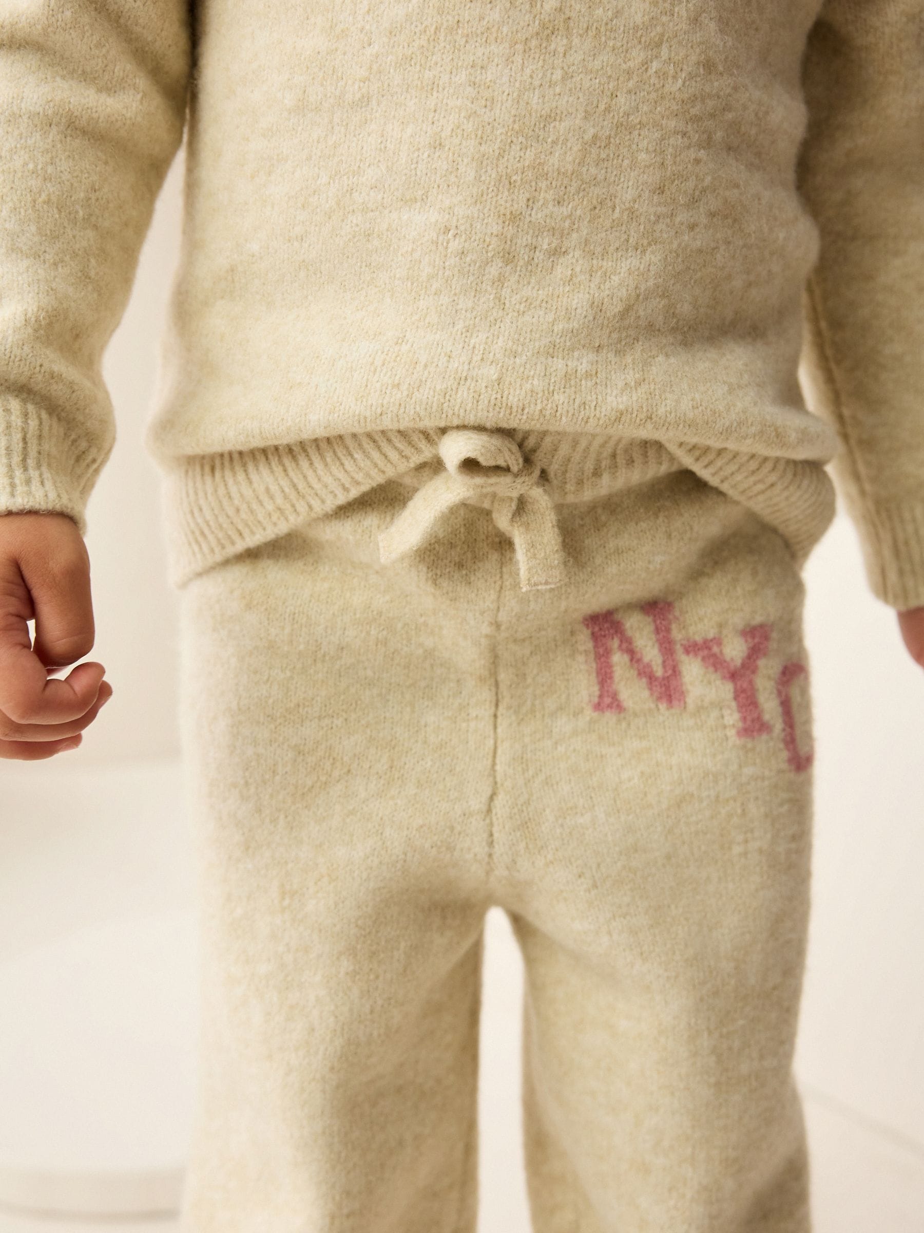 Moutkleurig - Cosy NYC Knitted Set (3mths-7yrs)