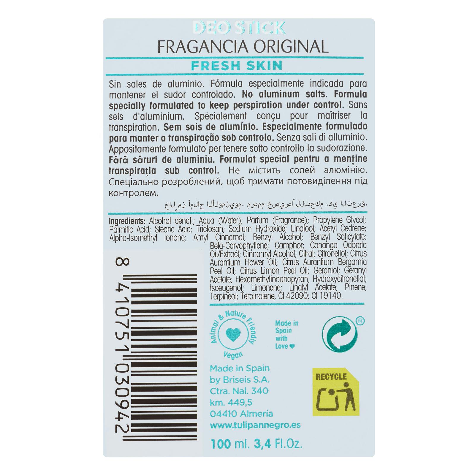Déodorant en stick Black Tulip original