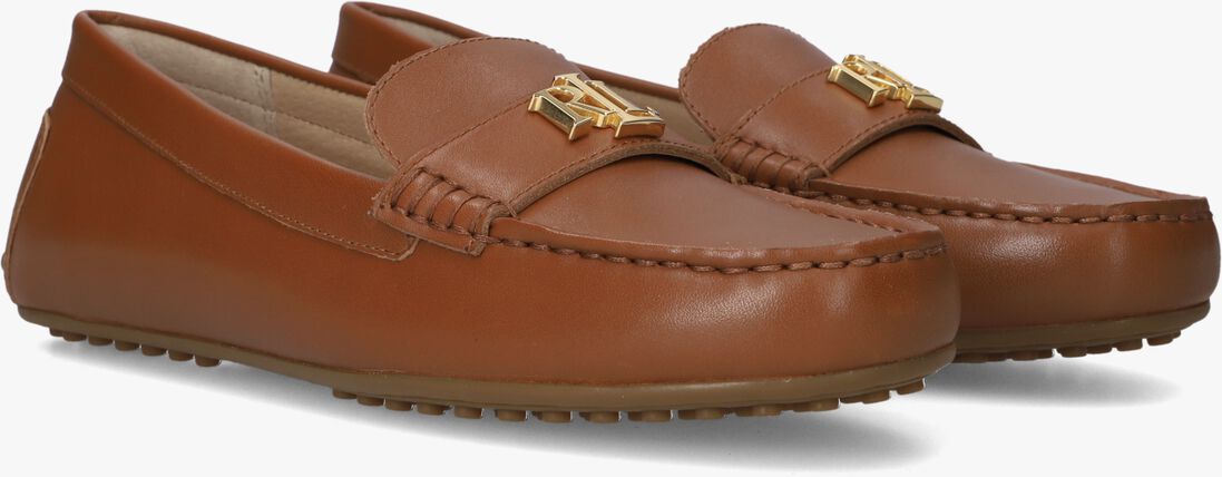 cognac lauren ralph lauren mocassins barnsbury flats