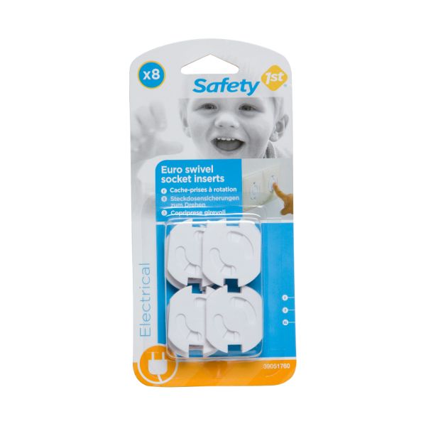 Safety 1st Draai Stopcontactbeveiligers (8 Stuks)