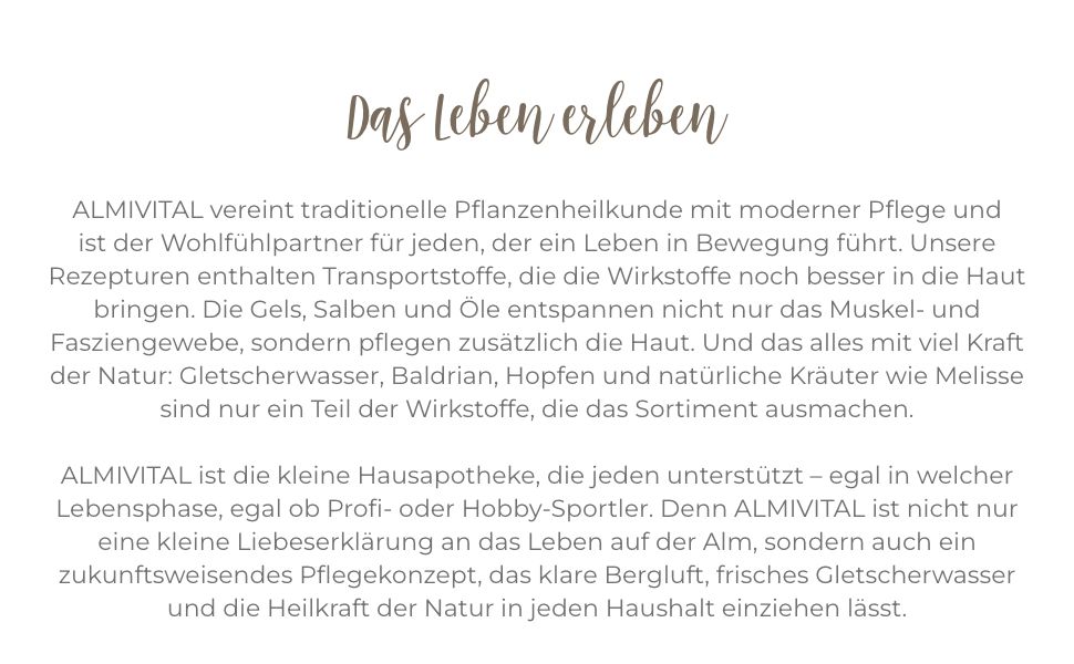 ALMIVITAL Moorsalbe mit Moor-Extrakt, Arnika, Rosskastanienextrakt & Rosmarinöl – Intensive Pflege