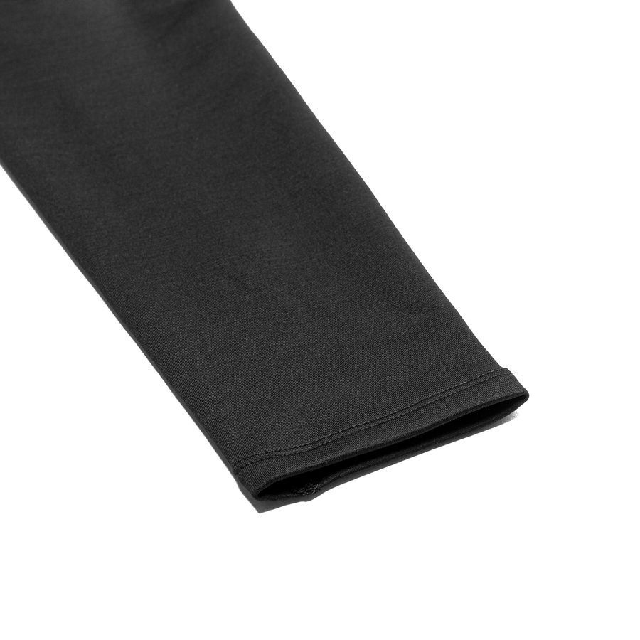 Nike Pro Warm Crew - Noir/Blanc Manches Longues