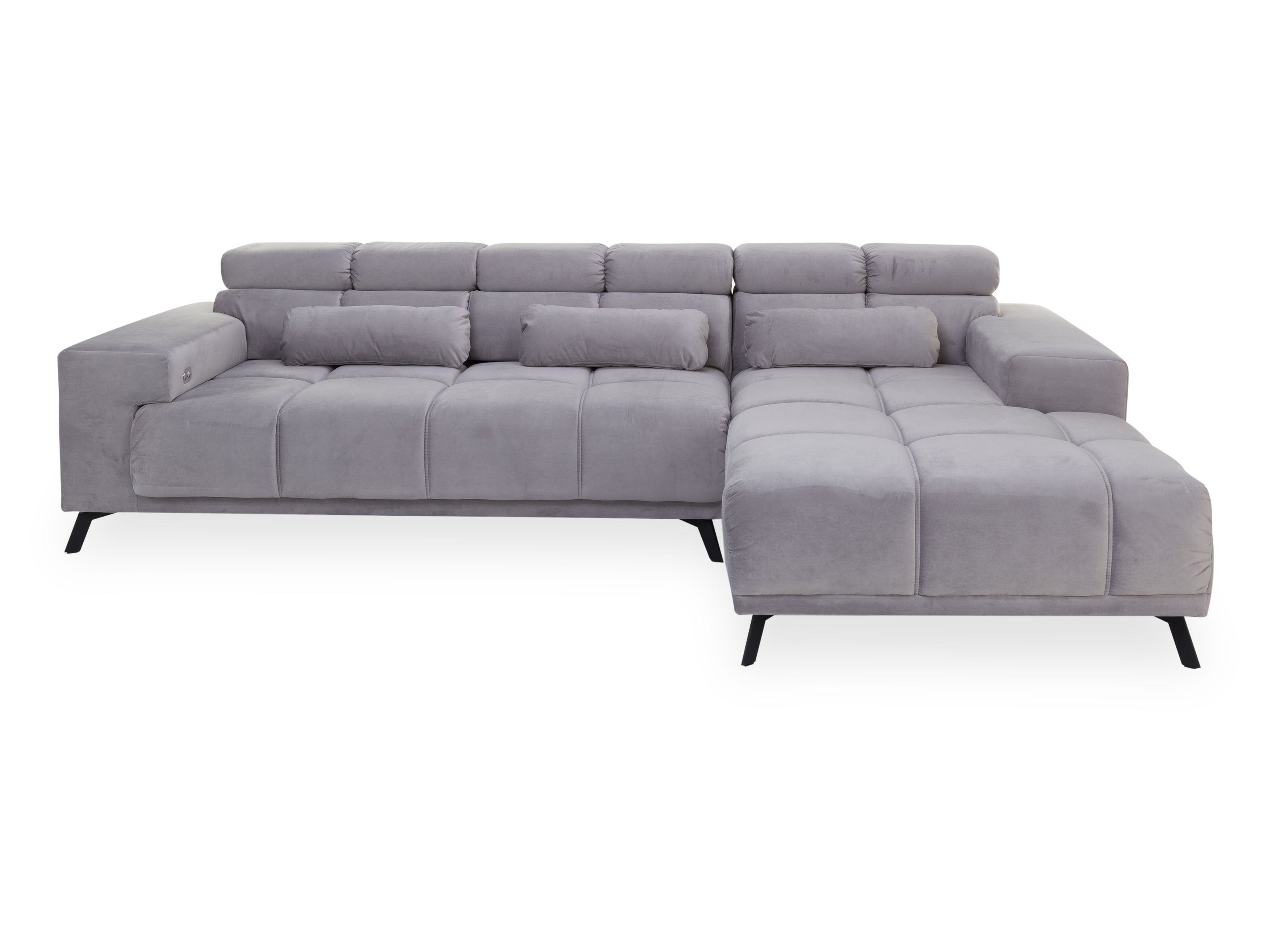 Polsterecke ISABELL silber 03