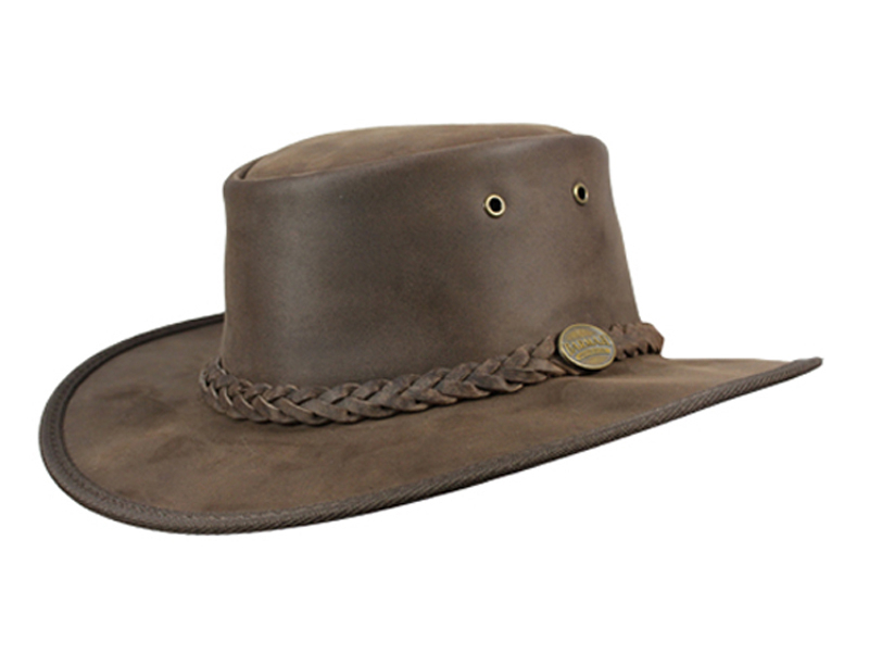 Barmah Foldaway Bronco hoed - Brown - 59 cm