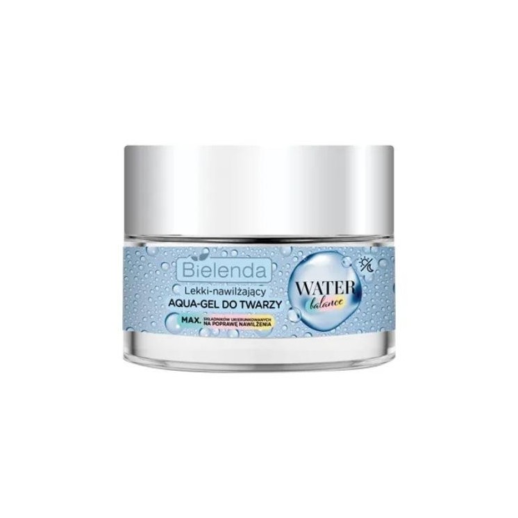 Bielenda Water Balance Licht-hydraterende Aqua -Gel voor het gezicht 50 g