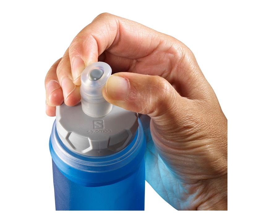 Soft Flask 500ml/17oz Clear Blue