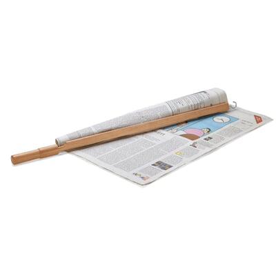 Zeitungshalter Buchenholz