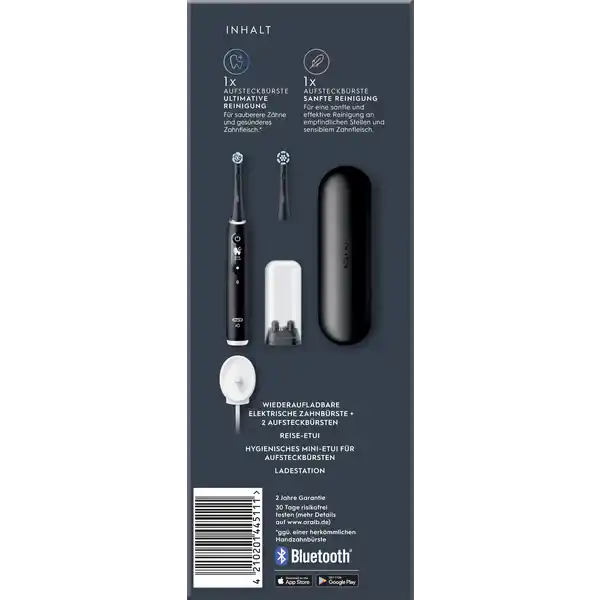 iO Series 6N Elektrische Zahnbürste Black Lava