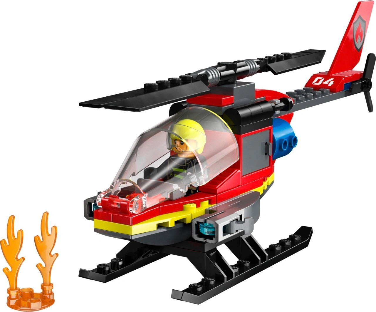 LEGO® City 60411 FEUERWEHRHUBSCHRAUBER