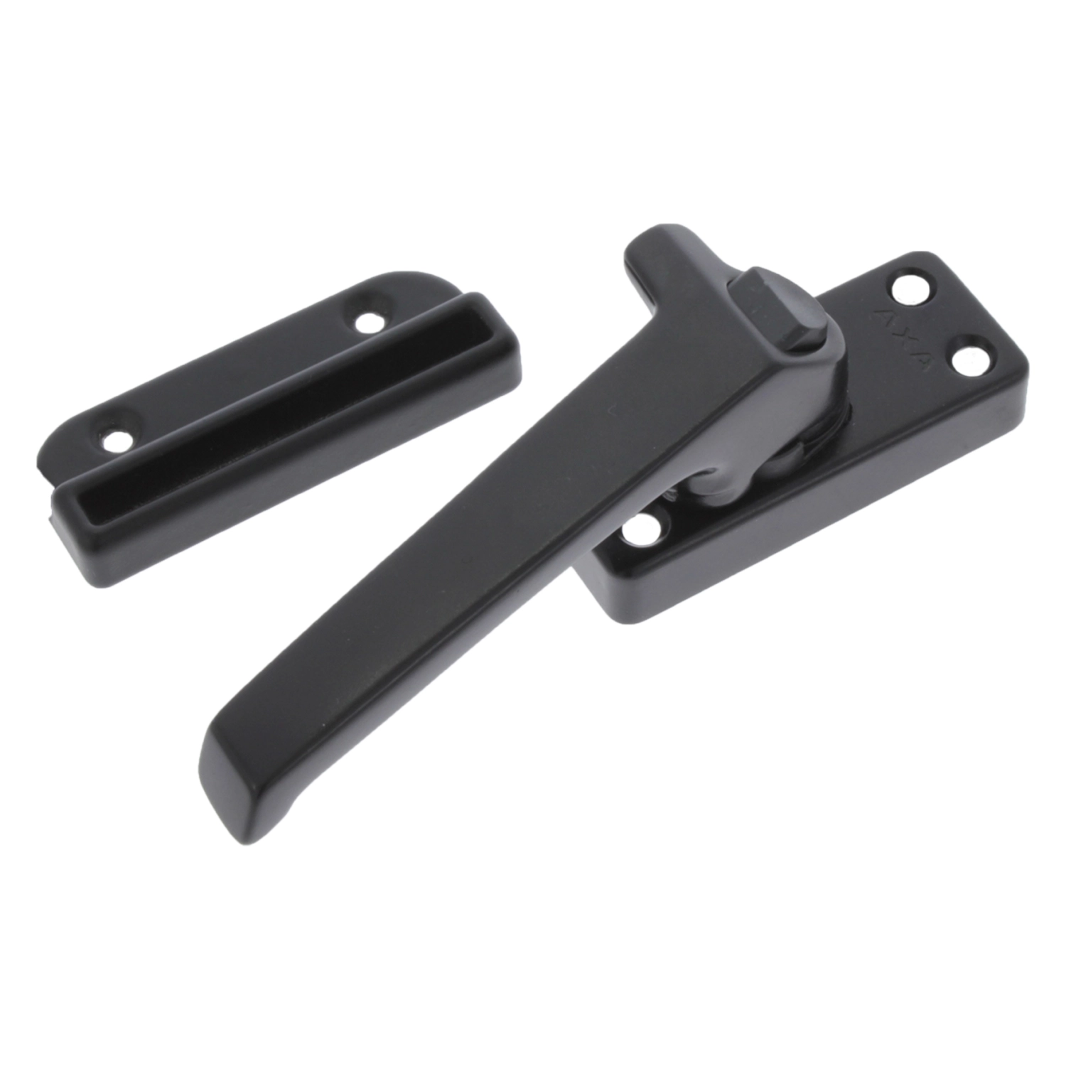 Starx 87.604.49 Raamsluiting met nok en knop - Rechts - Zwart