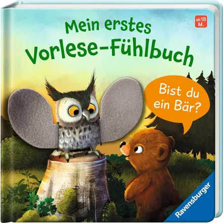 Ravensburger Mein erstes Vorlese-Fühlbuch: Bist du ein Bär?