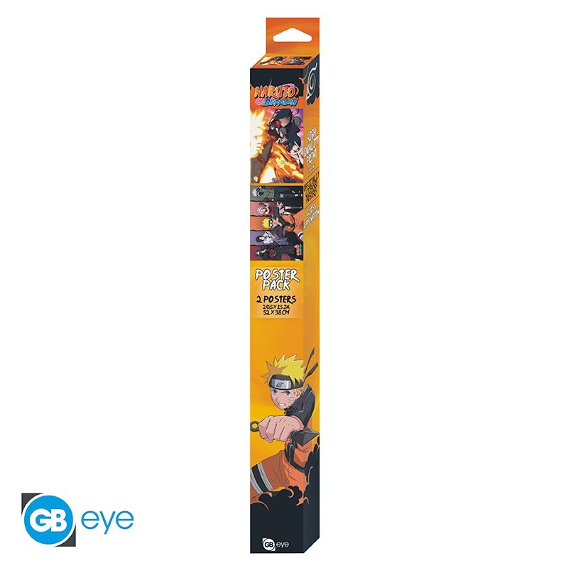 NARUTO SHIPPUDEN - Set 2 Chibi Posters(52x38)