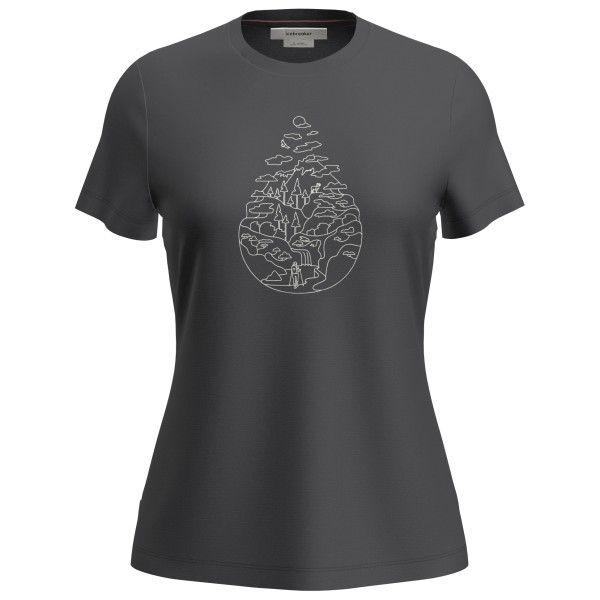 Icebreaker - Women's Merino 150 Tech Lite III S/S Hike Path - Haut en mérinos