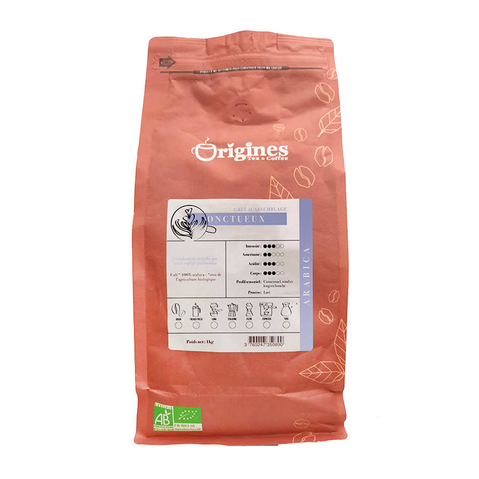 Café moulu bio - L'Onctueux