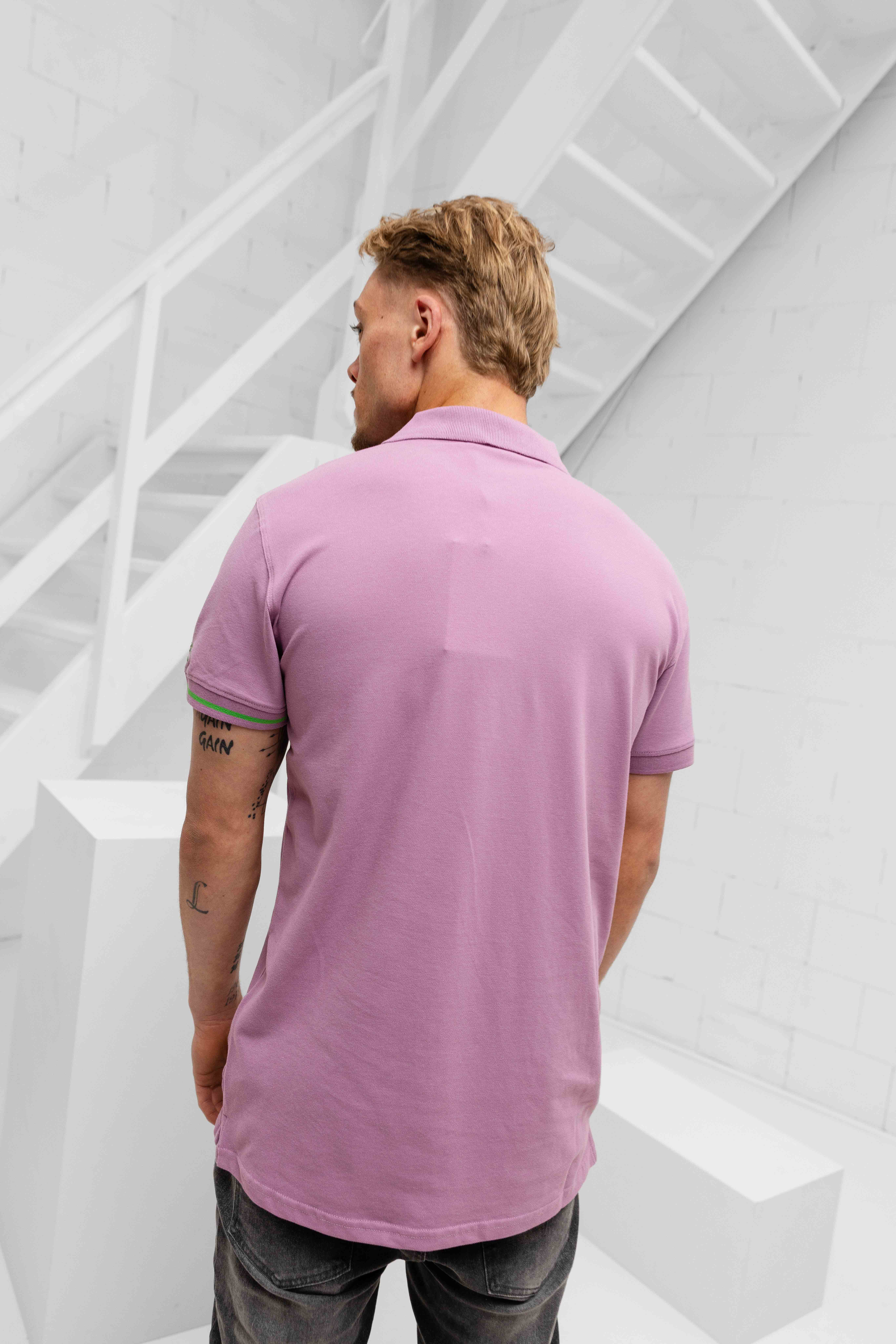 Iceberg Basic Polo Heren Paars